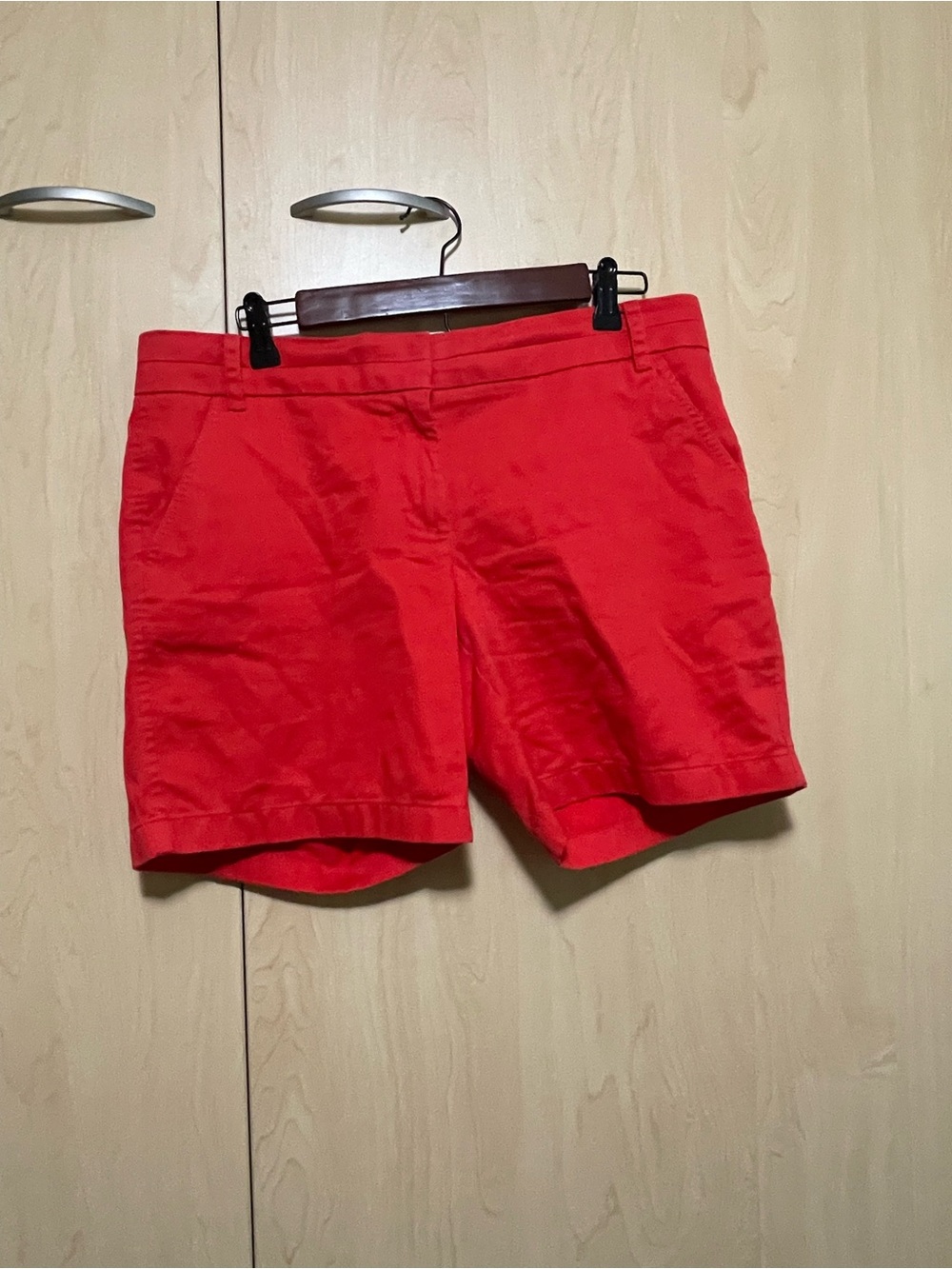 J. Crew Red Women's Bermuda Shorts